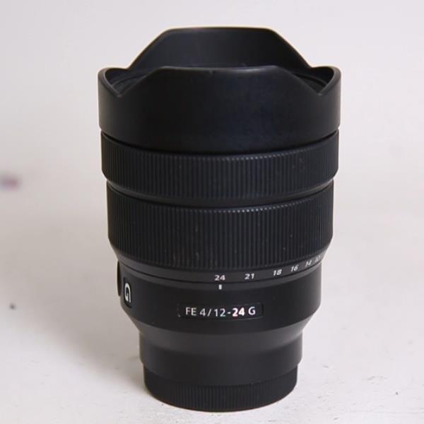 Used Sony FE 12-24mm f/4 G Ultra Wide Angle Zoom Lens