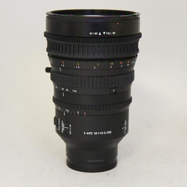 Used Sony E PZ 18-110mm f/4 G OSS Cine Lens