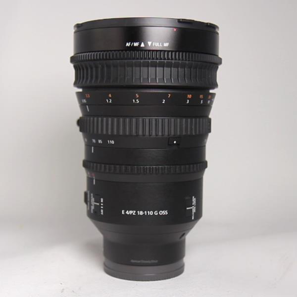 Used Sony E PZ 18-110mm f/4 G OSS Cine Lens