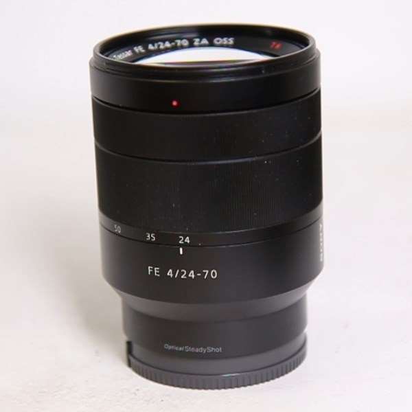 Used Sony FE 24-70mm f/4 Zeiss Vario-Tessar T* ZA OSS Lens