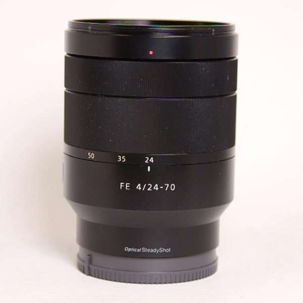 Used Sony FE 24-70mm f/4 Zeiss Vario-Tessar T* ZA OSS Lens