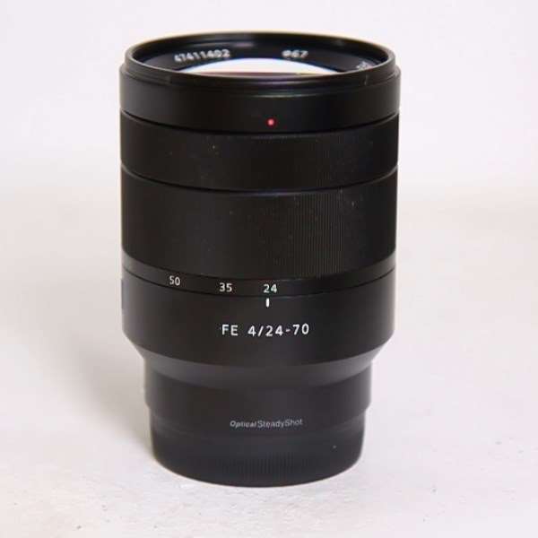 Used Sony FE 24-70mm f/4 Zeiss Vario-Tessar T* ZA OSS Lens