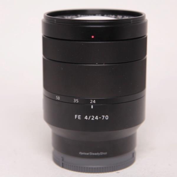 Used Sony FE 24-70mm f/4 Zeiss Vario-Tessar T* ZA OSS Lens