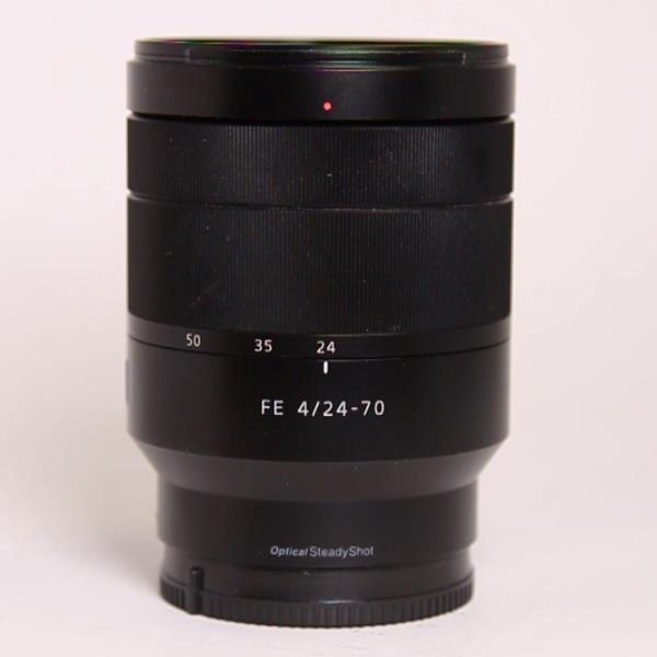 Used Sony FE 24-70mm f/4 Zeiss Vario-Tessar T* ZA OSS Lens