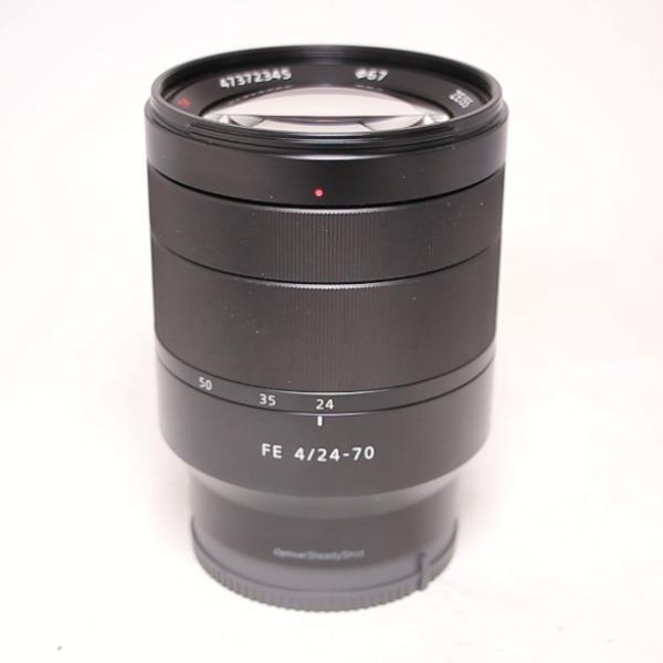 Used Sony FE 24-70mm f/4 Zeiss Vario-Tessar T* ZA OSS Lens
