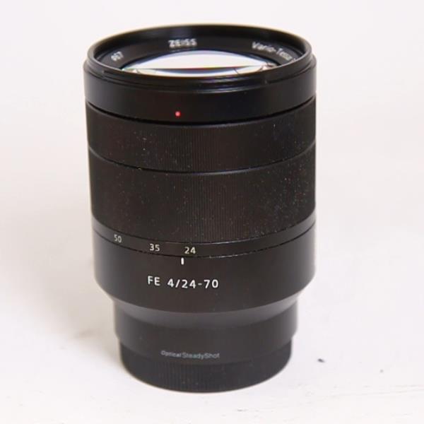 Used Sony FE 24-70mm f/4 Zeiss Vario-Tessar T* ZA OSS Lens