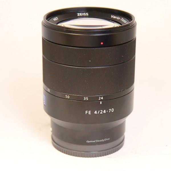 Used Sony FE 24-70mm f/4 Zeiss Vario-Tessar T* ZA OSS Lens