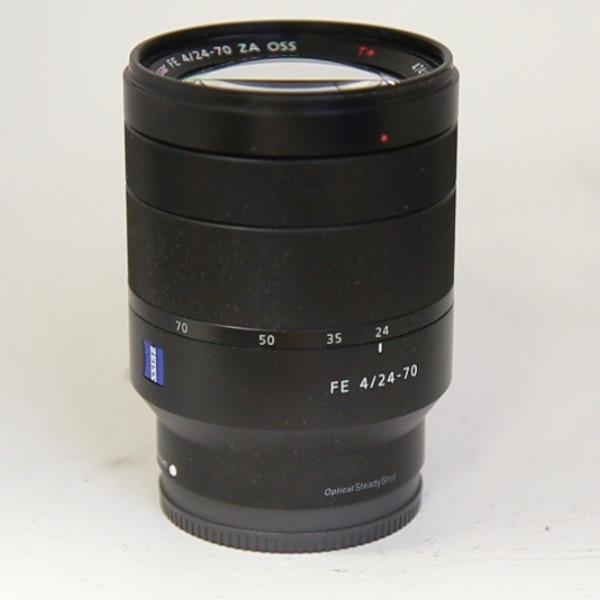 Used Sony FE 24-70mm f/4 Zeiss Vario-Tessar T* ZA OSS Lens