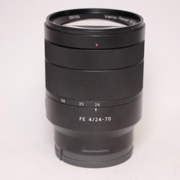 Used Sony FE 24-70mm f/4 Zeiss Vario-Tessar T* ZA OSS Lens