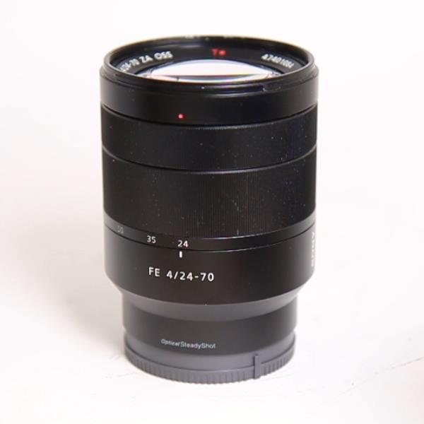 Used Sony FE 24-70mm f/4 Zeiss Vario-Tessar T* ZA OSS Lens