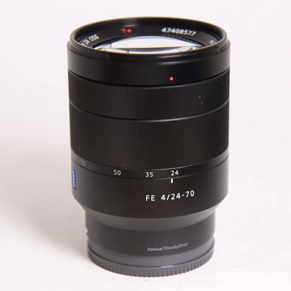 Used Sony FE 24-70mm f/4 Zeiss Vario-Tessar T* ZA OSS Lens