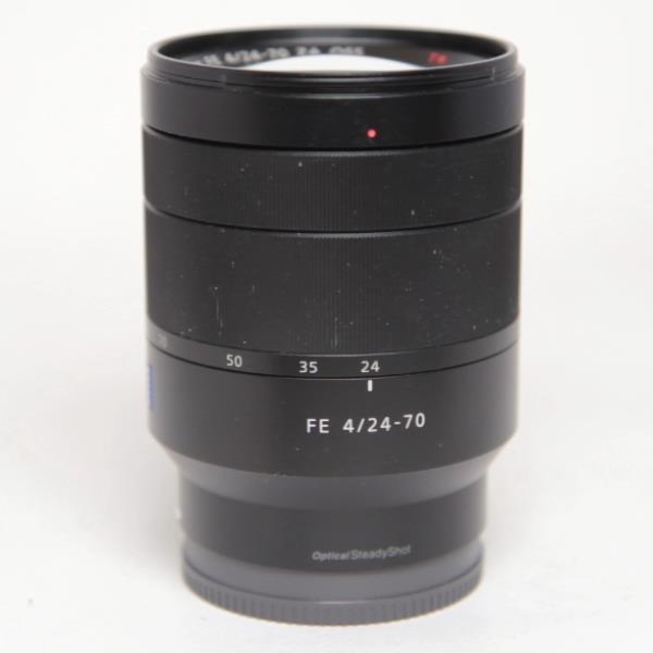 Used Sony FE 24-70mm f/4 Zeiss Vario-Tessar T* ZA OSS Lens