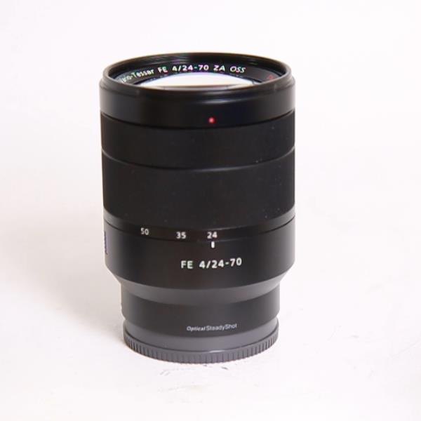 Used Sony FE 24-70mm f/4 Zeiss Vario-Tessar T* ZA OSS Lens