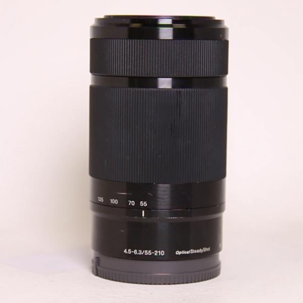 Used Sony E 55-210mm f/4.5-6.3 OSS Zoom Lens Silver