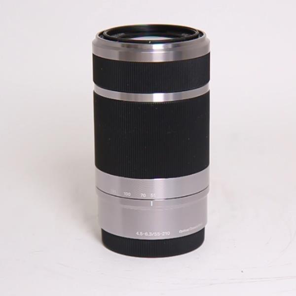 Used Sony E 55-210mm f/4.5-6.3 OSS Zoom Lens Silver