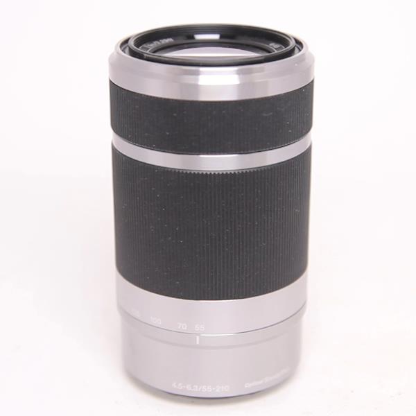 Used Sony E 55-210mm f/4.5-6.3 OSS Zoom Lens Silver