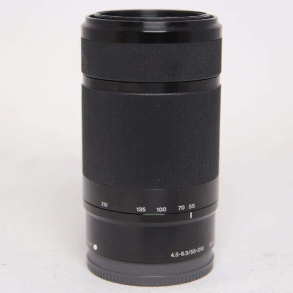 Used Sony E 55-210mm f/4.5-6.3 OSS Zoom Lens Black