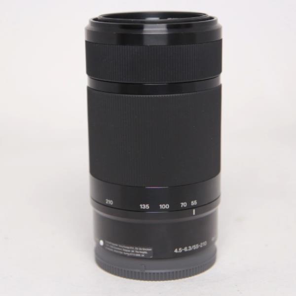 Used Sony E 55-210mm f/4.5-6.3 OSS Zoom Lens Black