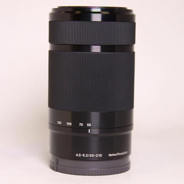 Used Sony E 55-210mm f/4.5-6.3 OSS Zoom Lens Black