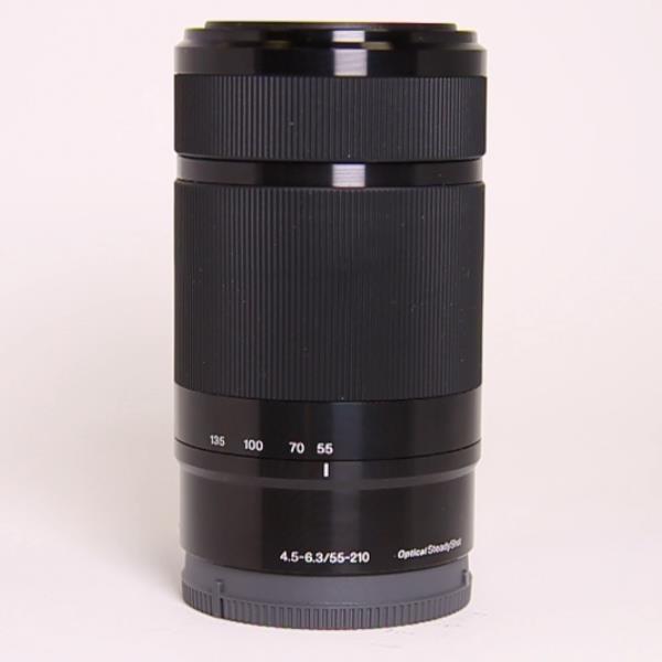 Used Sony E 55-210mm f/4.5-6.3 OSS Zoom Lens Black