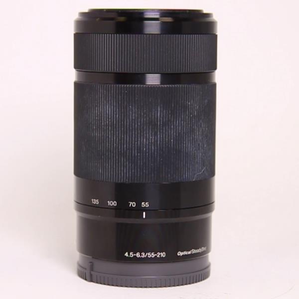 Used Sony E 55-210mm f/4.5-6.3 OSS Zoom Lens Black