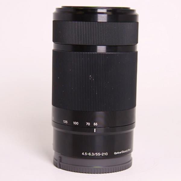 Used Sony E 55-210mm f/4.5-6.3 OSS Zoom Lens Black