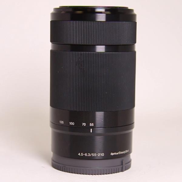Used Sony E 55-210mm f/4.5-6.3 OSS Zoom Lens Black