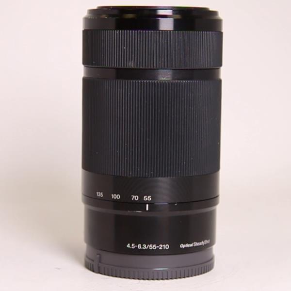 Used Sony E 55-210mm f/4.5-6.3 OSS Zoom Lens Black