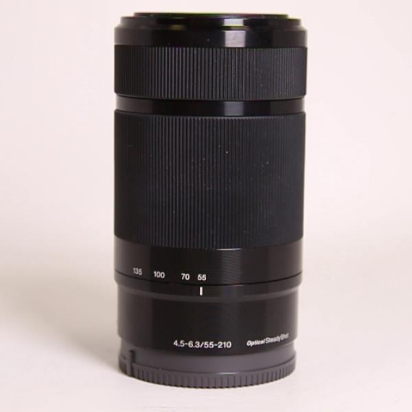 Used Sony E 55-210mm f/4.5-6.3 OSS Zoom Lens Black