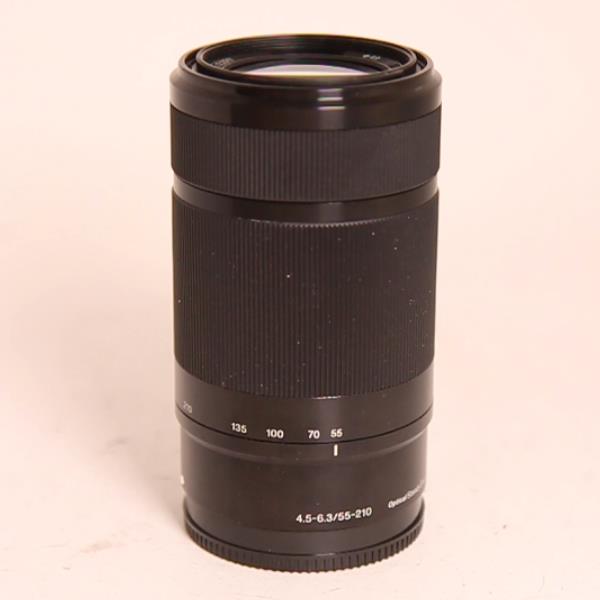 Used Sony E 55-210mm f/4.5-6.3 OSS Zoom Lens Black