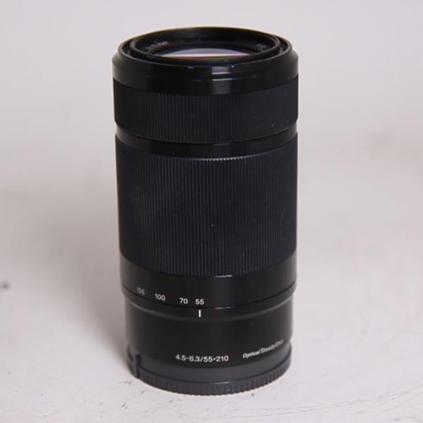 Used Sony E 55-210mm f/4.5-6.3 OSS Zoom Lens Black
