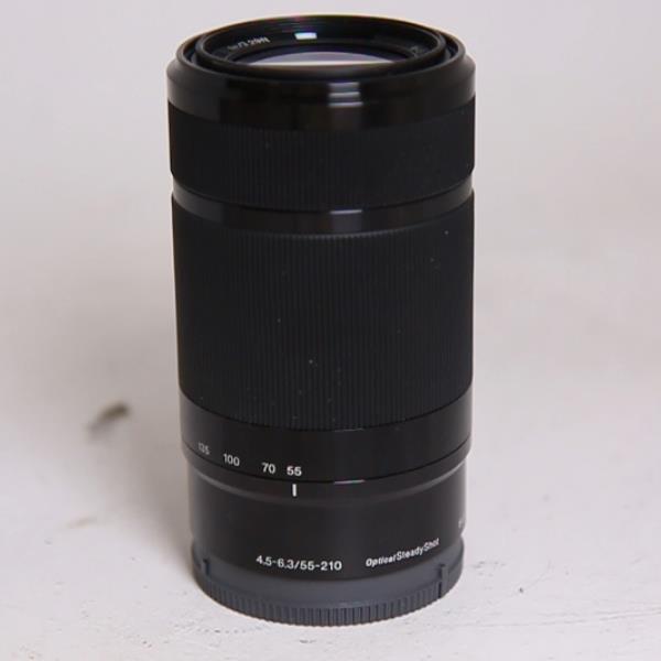 Used Sony E 55-210mm f/4.5-6.3 OSS Zoom Lens Black