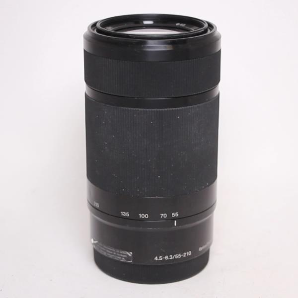 Used Sony E 55-210mm f/4.5-6.3 OSS Zoom Lens Black