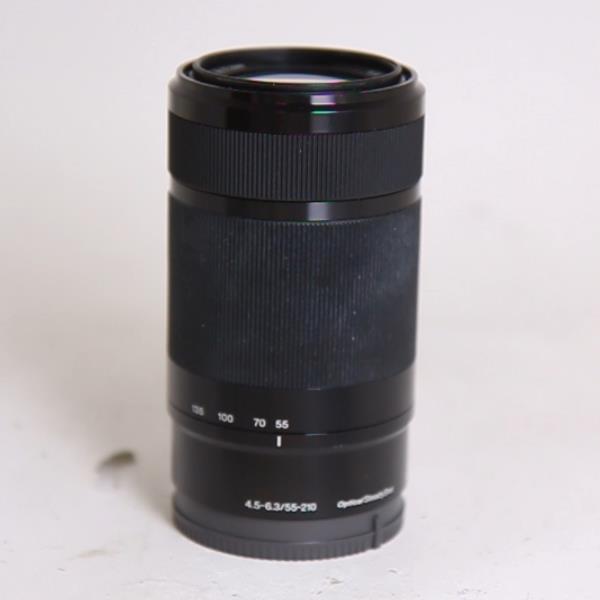 Used Sony E 55-210mm f/4.5-6.3 OSS Zoom Lens Black