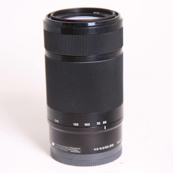 Used Sony E 55-210mm f/4.5-6.3 OSS Zoom Lens Black
