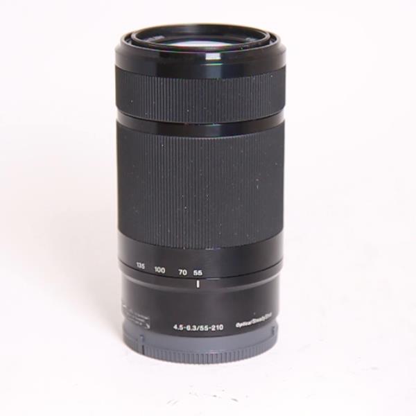 Used Sony E 55-210mm f/4.5-6.3 OSS Zoom Lens Black