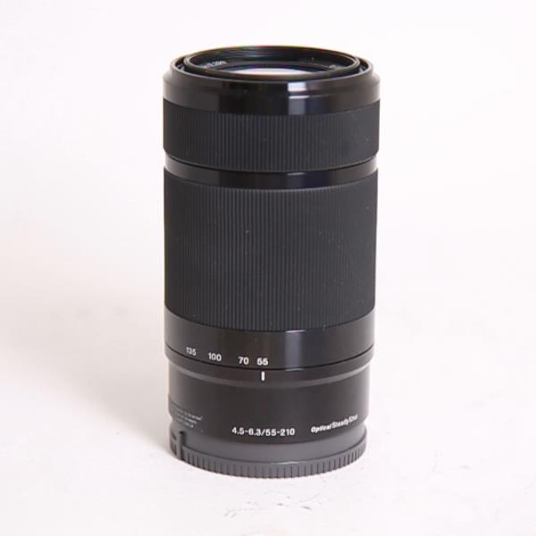 Used Sony E 55-210mm f/4.5-6.3 OSS Zoom Lens Black