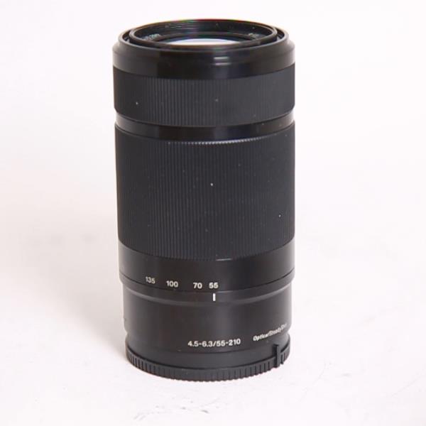 Used Sony E 55-210mm f/4.5-6.3 OSS Zoom Lens Black