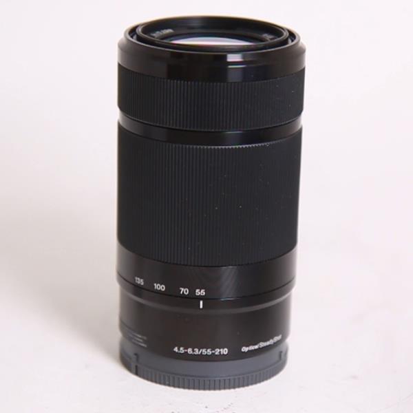Used Sony E 55-210mm f/4.5-6.3 OSS Zoom Lens Black