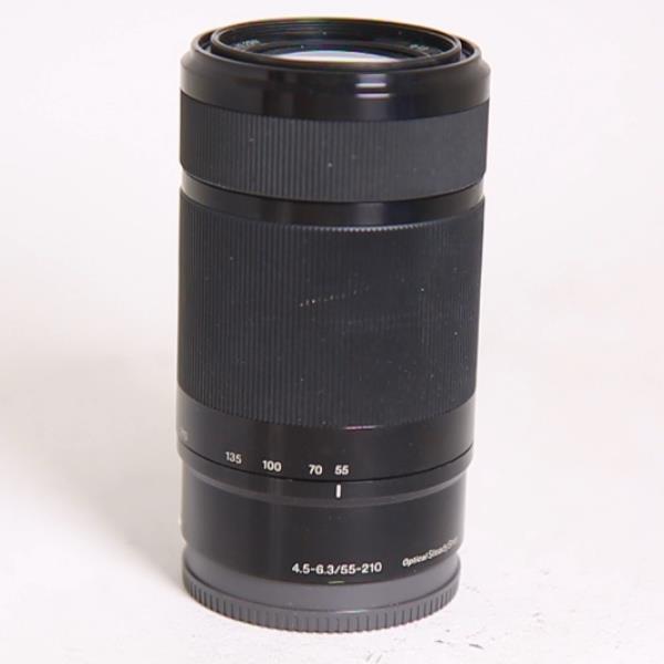 Used Sony E 55-210mm f/4.5-6.3 OSS Zoom Lens Black