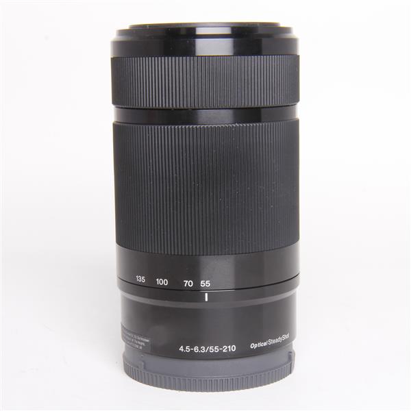 Used Sony E 55-210mm f/4.5-6.3 OSS Zoom Lens Black