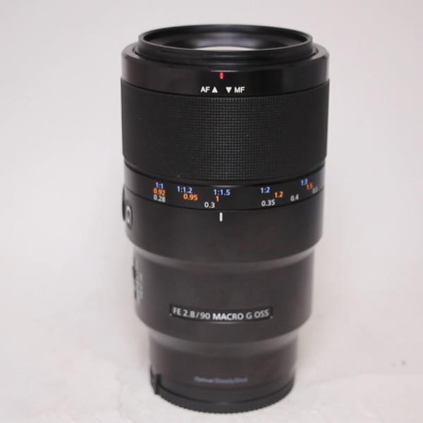 Used Sony FE 90mm f/2.8 Macro G OSS Lens