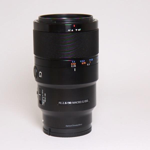 Used Sony FE 90mm f/2.8 Macro G OSS Lens