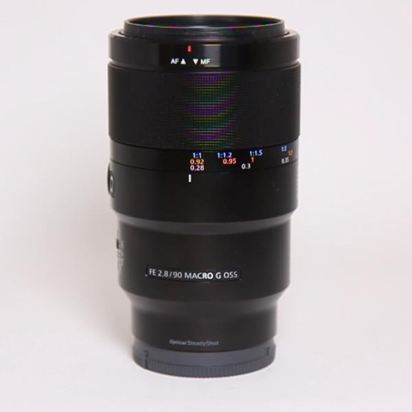 Used Sony FE 90mm f/2.8 Macro G OSS Lens