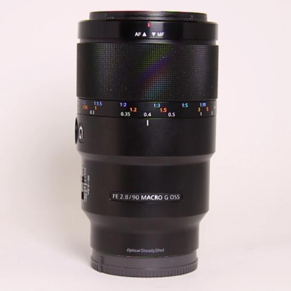 Used Sony FE 90mm f/2.8 Macro G OSS Lens