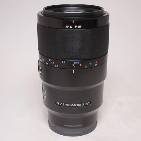 Used Sony FE 90mm f/2.8 Macro G OSS Lens