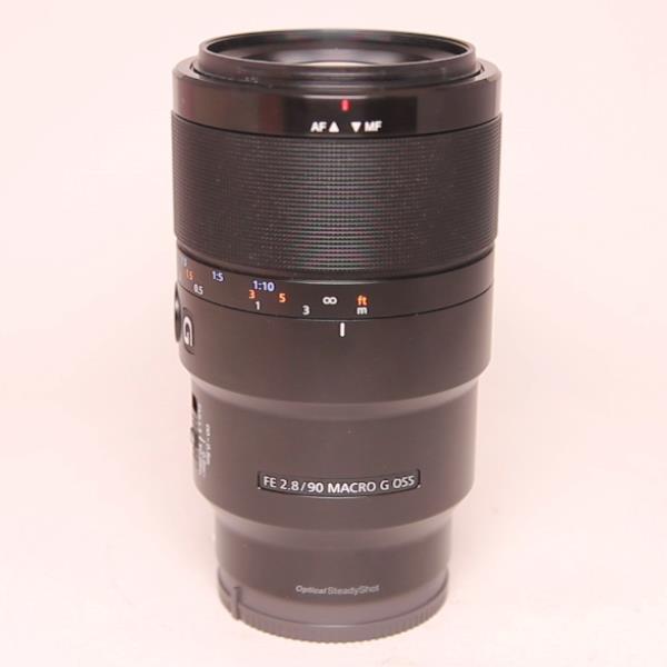 Used Sony FE 90mm f/2.8 Macro G OSS Lens