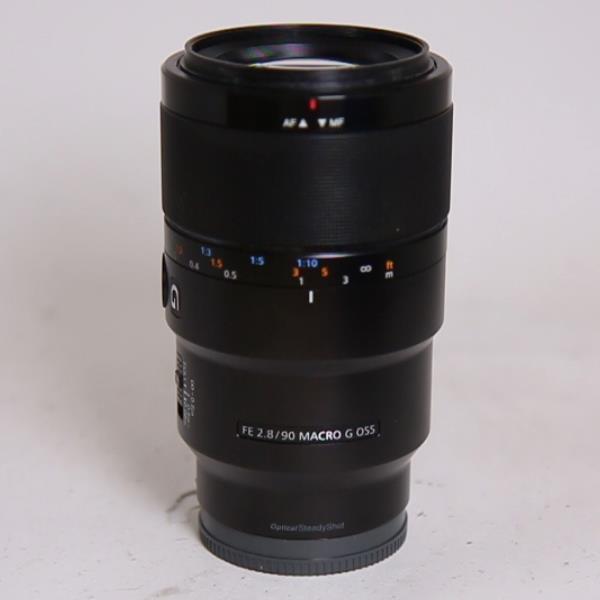 Used Sony FE 90mm f/2.8 Macro G OSS Lens