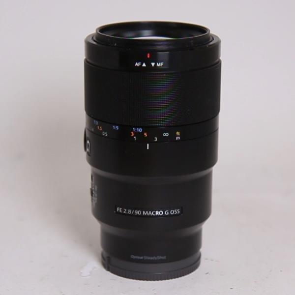 Used Sony FE 90mm f/2.8 Macro G OSS Lens
