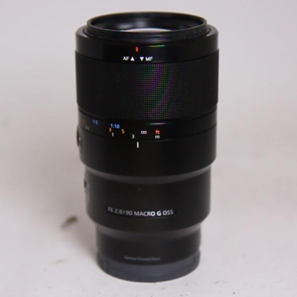 Used Sony FE 90mm f/2.8 Macro G OSS Lens